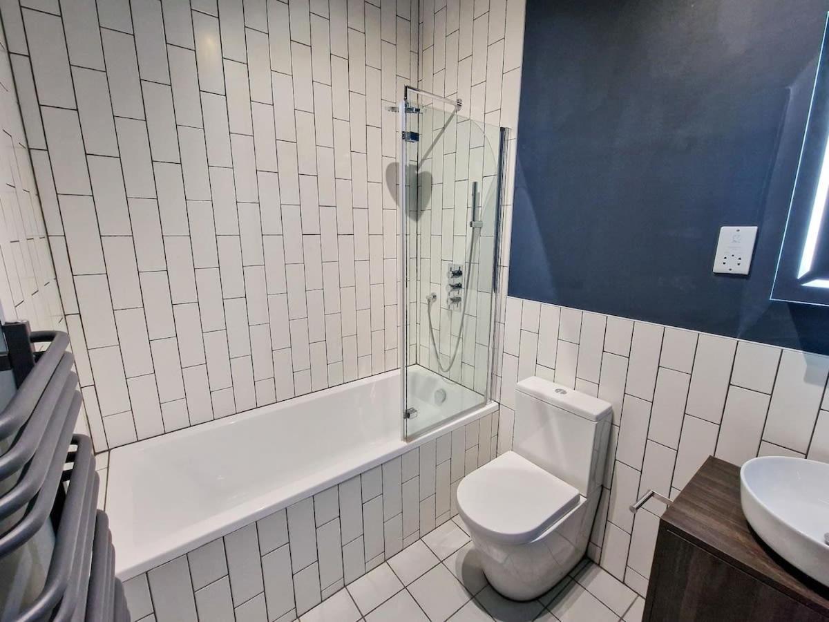 Stunning Northern Quarter Flat Manchester Bagian luar foto