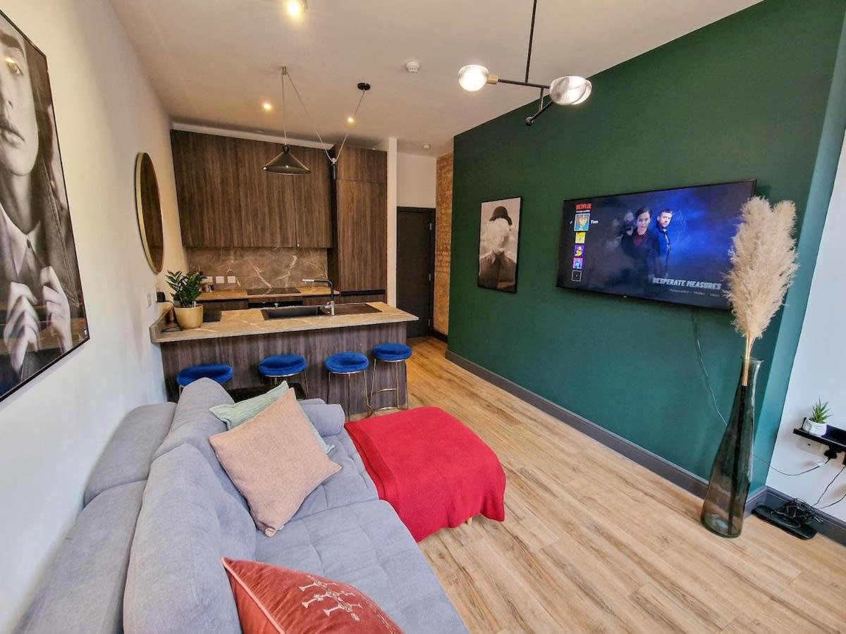 Stunning Northern Quarter Flat Manchester Bagian luar foto